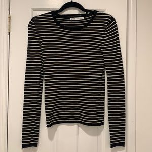 Zara striped sweater